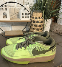 Nike Ja 1 Ja Low Top Basketball Sneaker Mesh Green/Black Kids 7Y FV6097-300