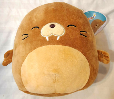 Squishmallows Bruce The Brown Walrus 8inch Plush Toy
