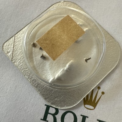 GENUINE Rolex 2235 5305 Screws For Ratchet Wheel 5pcs Factory Sealed