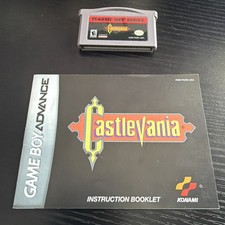 Castlevania Classic NES Series (Nintendo Game Boy Advance, 2004) tested w/manual