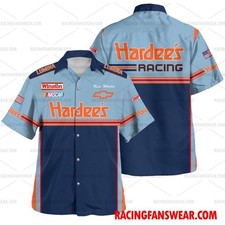 Days of Thunder Hardees Nascar Film Racing Uniform Apparel Clothes Hawaiian
