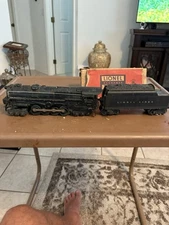Lionel Postwar 2020 Steam Engine with 6466W Whistle Tender