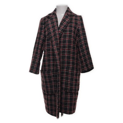 Mint & Berry, Mantel, Damen, Größe: 38, Schwarz/Rot/Weiß, Polyester #bMB