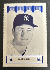 1992 The Wiz Fisher Yankees Of The 70’s Jake Gibbs Baseball Card NNO VGEX O/C