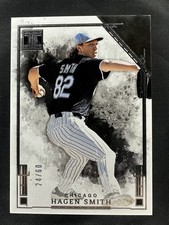 2025 Panini Impeccable Baseball Hagen Smith Silver 24/60 #44 SSP