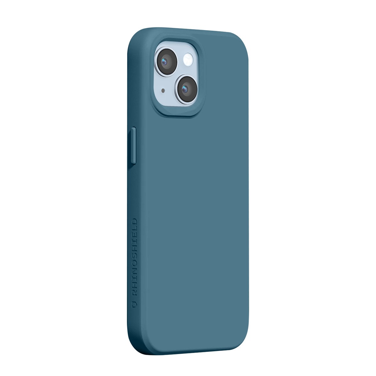 Coque iPhone 14 et 13 Rhinoshield SolidSuit antichoc bleu - 3