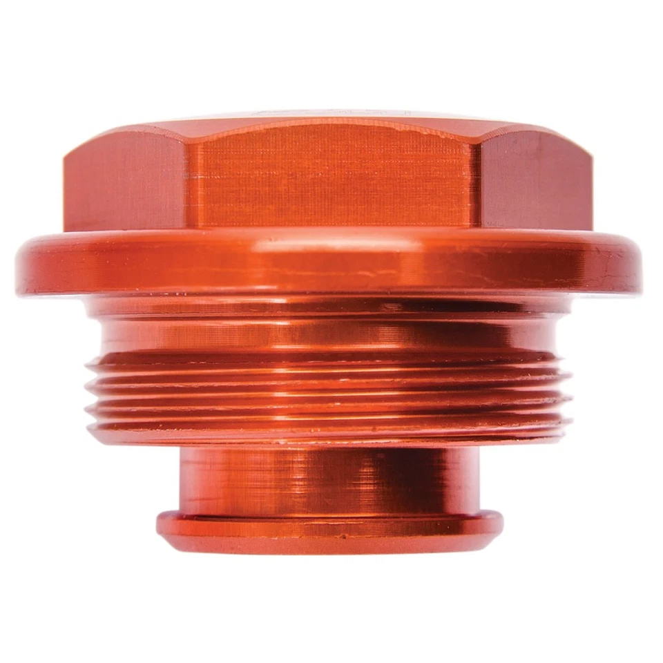 Works Connection Rear Brake Reservoir Cap Orange For KTM 144 SX 2007-2008 Foto 2 de 4
