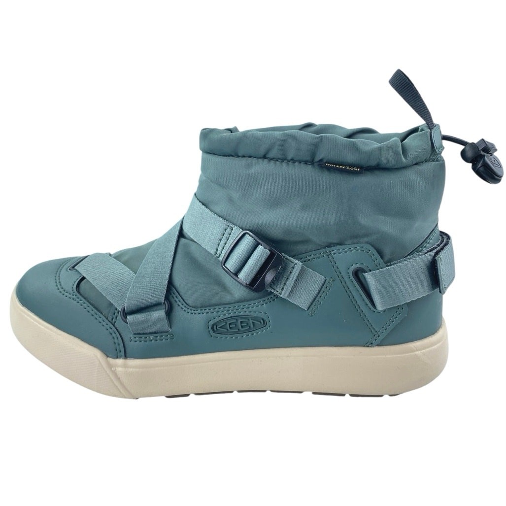 Stivali da neve KEEN Hoodzerra blu cinturino regolabile impermeabili moda isolati 7