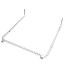 ALMULOO Golf Cart Front Roof Top Strut Support Bracket Compatible Silvery