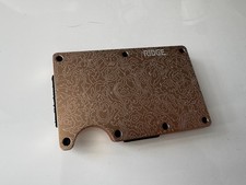 Topographic Map Custom Limited Edition Ridge Wallet RFID Brand New Cash Clip