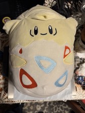 Kellytoy Squishmallows 11.5-12" Togepi Pok mon Plush Authentic
