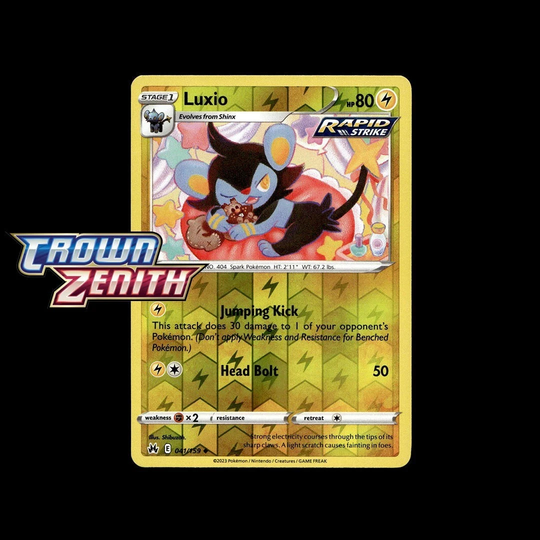 luxio pokemon card price Lightning Ability Top Entry Once during your turn Luxio Reverse
