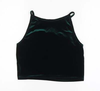 Pins & Needles Damen grün Polyestermischung Cropped Tank Größe L