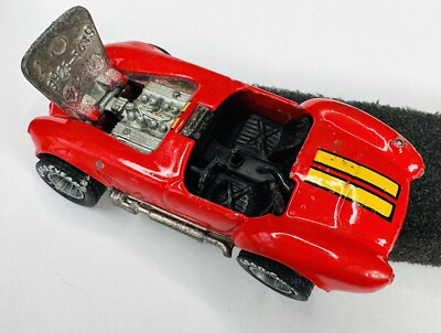 旧いHot Wheels CLASSIC COBRA Real Riders Hot Wheels Real Riders Classic Cobra 427 Shelby Blue Gray