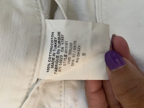 GAP Jeans Shorts Women Sz 8 10" X 1"inseam - Picture 5 of 8