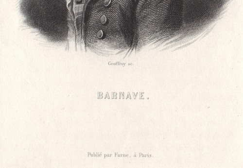 Portrait XIXe Barnave Antoine Révolution Française Traite Négrière Esclavage - Picture 5 of 7