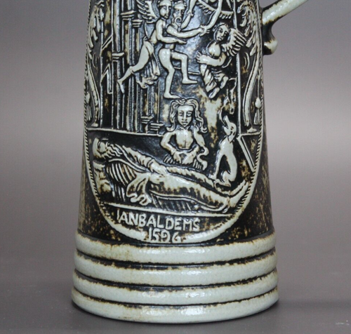 Original Gerz - 8 3/8" Tall Beer Stein - Ianbaldems 1596 - W. Germany - Picture 3 of 5