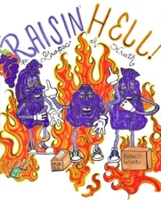 Shaylah Buckner : Raisin' Hell :  2022  : Archival Quality Art Print