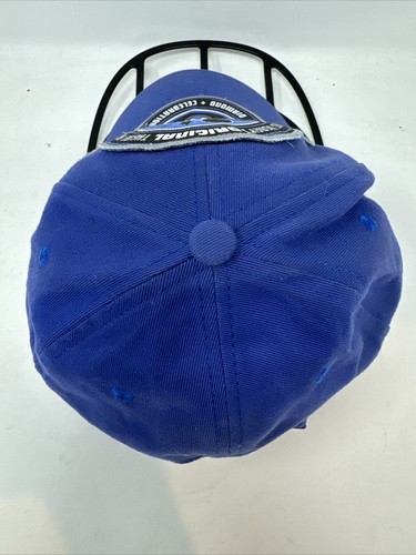 Disneyland Mickey Diamond Celebration 60 Yr Blue Hat Cap Adjustable FREE SHIP - Picture 4 of 6
