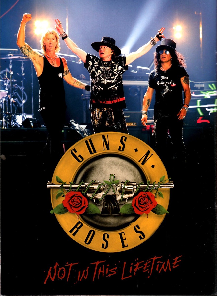ガンズアンドローゼス Tour Book Guns N’Roses GUNS N' ROSES 2017 NOT IN THIS LIFETIME TOUR PROGRAM BOOK