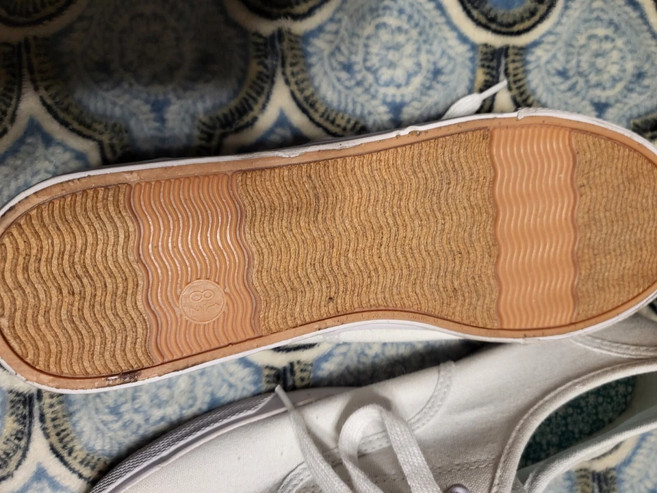 Zapatillas Tenis Mossimo Blancas Talla 8.5 Foto 4 de 4