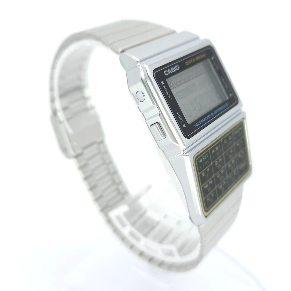 NOS CASIO DBC-610A-1AZ BANCA DATI TELEMEMO CALCOLATRICE VINTAGE DIGITALE 1985 - Immagine 4 di 4