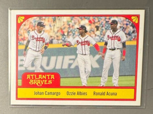 2018 Topps Throwback Thursday #147 Camargo/Ozzie Albies/Ronald Acuna PR=899