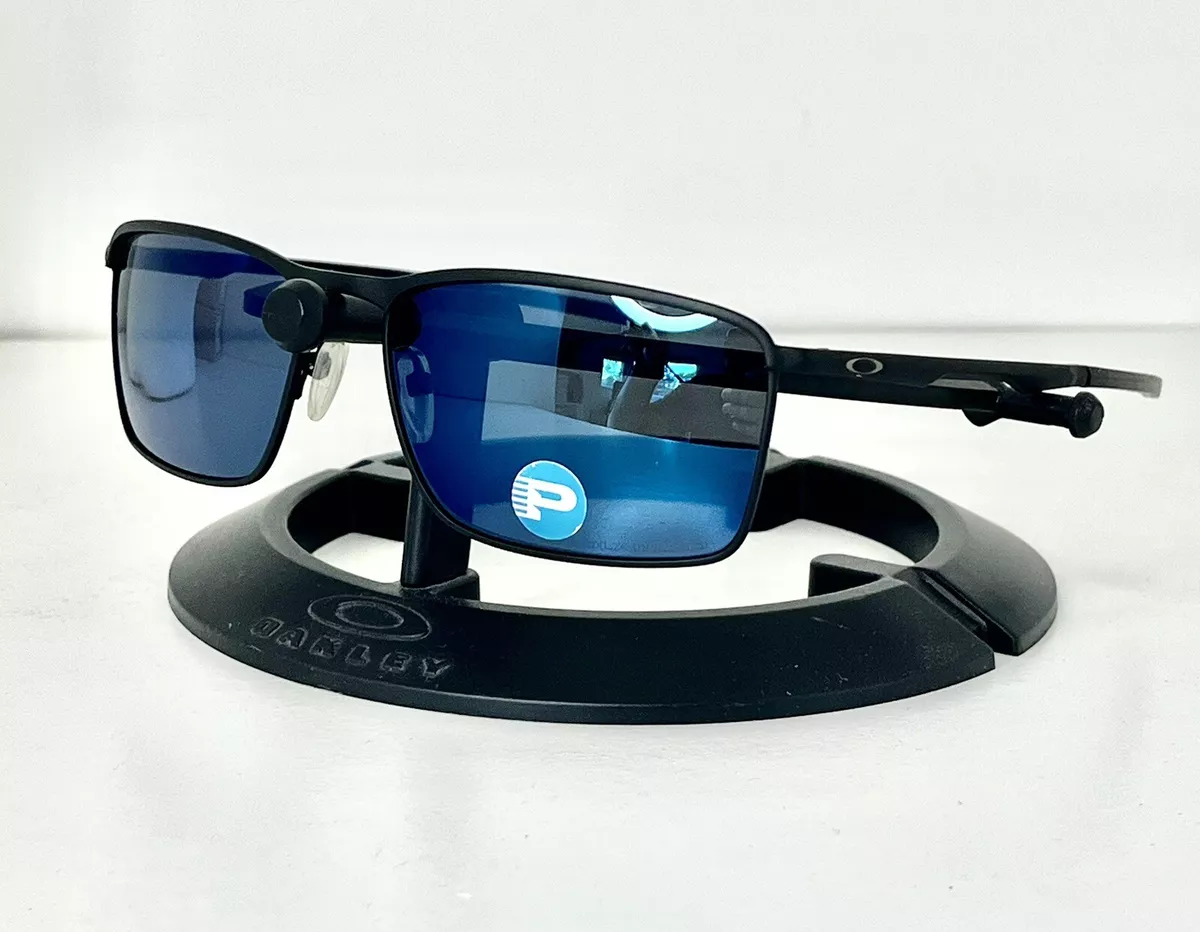 Oakley Conductor 6 OO4106 03 Matte Black Frame Polarized Ice