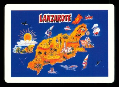 Spielkarte Ace Pik Joker Einzelkarte Lanzarote Karte - Multi Listing - AR12