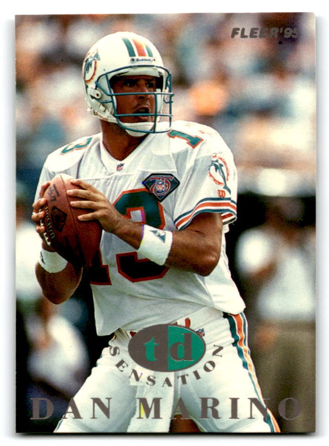 1995 Fleer TD Sensations # 2 Dan Marino | eBay