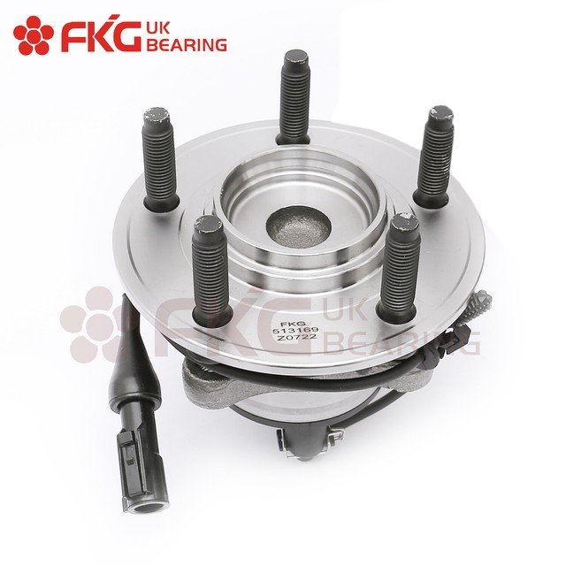 Pair (2) New Front Wheel Hub & Bearing 2WD w/ABS for Jaguar STYPE XF