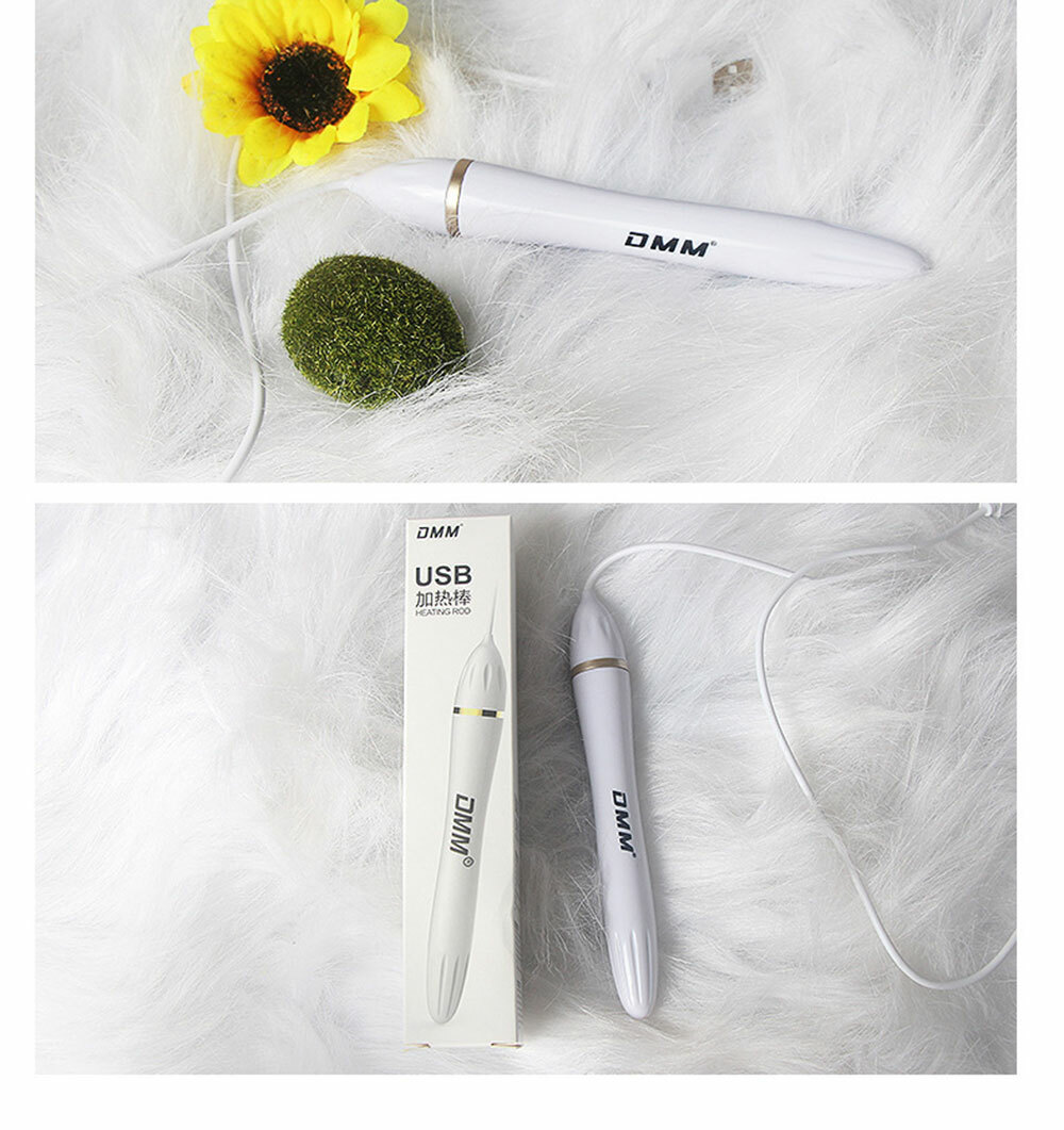 DMM® USB Heating 46℃ Rod Smart Thermostat Vagina Warmer For Male Ma Pocket Pussy - Foto 4