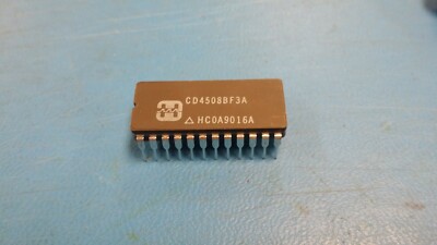 (1 PC) CD4508BF3A HARRIS Bus Driver, 2-Func, 4-Bit, True Output, CMOS, CDIP24