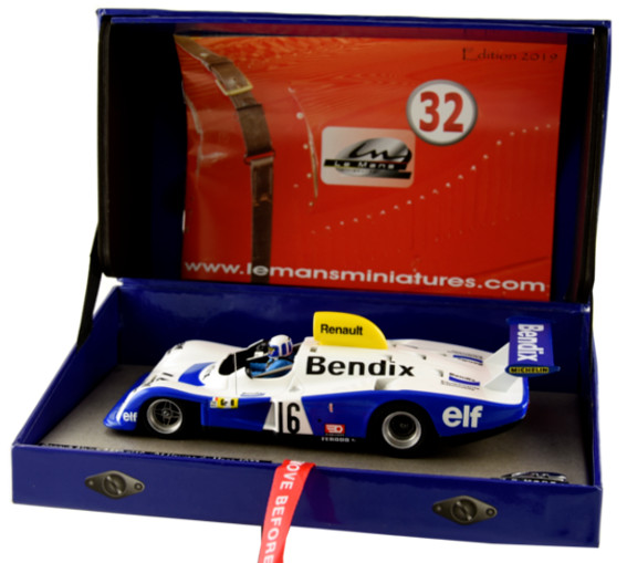Миниатюры из Ле-Мана Renault-Alpine A442 #16-1977 Ле-Ман 1/32 Игровой автомобиль 132077/16 М