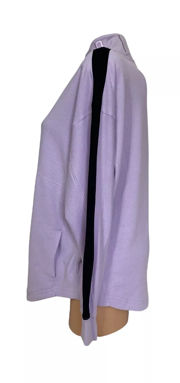 victoria-secret-vs graphic long sleeve with pockets pullover sweatshirt