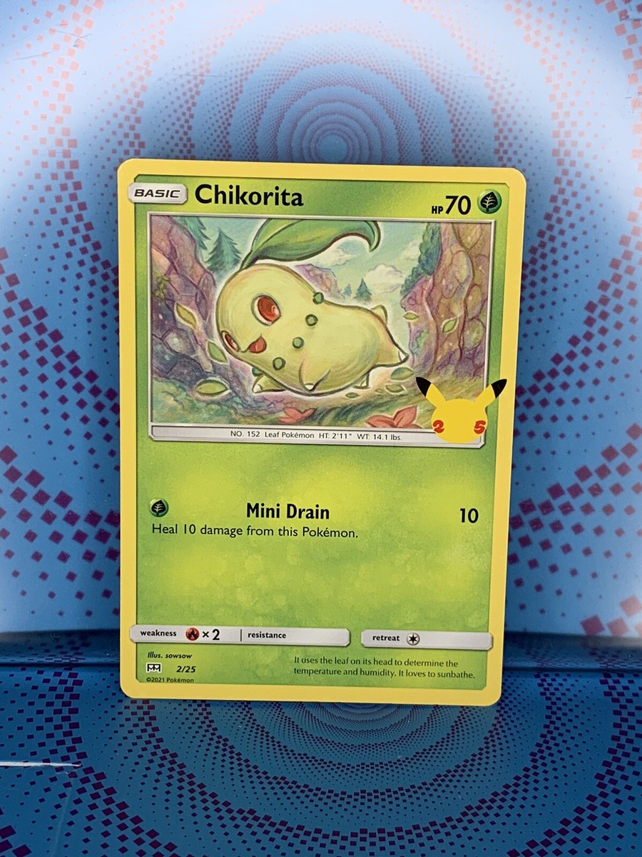 chikorita pokemon card value mcdonalds NM】Chikorita Pokemon 2002 Holo E-Series McDonald's Promo 003/018 –  japanmaster main image 0