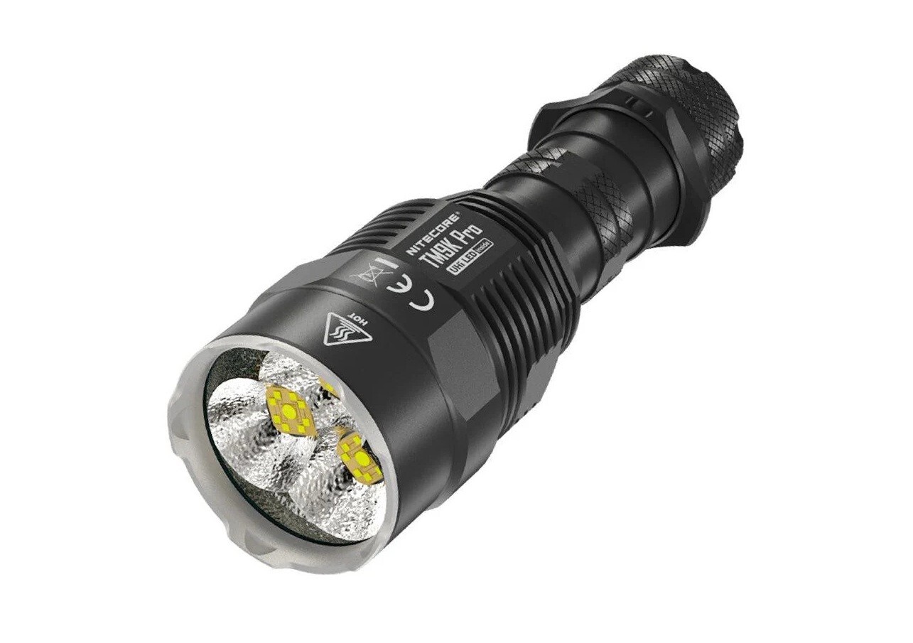 Nitecore TM9K PRO Ultra Bright 9900 Lumens EDC Li-ion Battery 5000mAh USB C Flashlight (Black) - Image 2