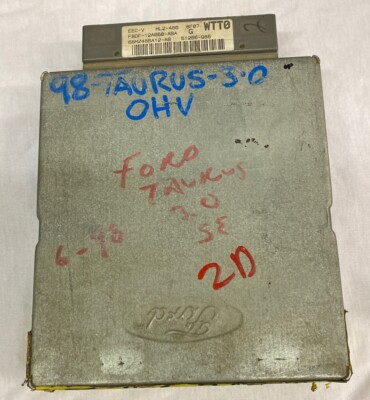 1998 FORD TAURUS OEM ENGINE COMPUTER BOX F8DF-12A650-ABA