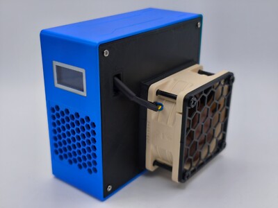 Lucky Miner Lv07 60mm Lüfter Adapter Sideplate Set mit Schrauben und Fanguard! 