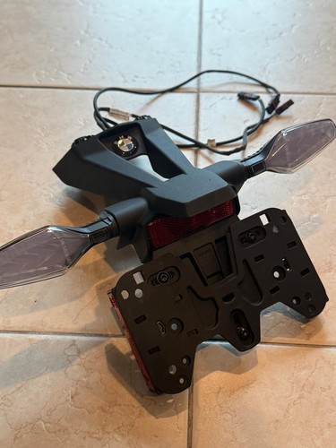 2023 bmw s1000r rear tag holder OEM With Turn Lights and Cables - Picture 9 of 10