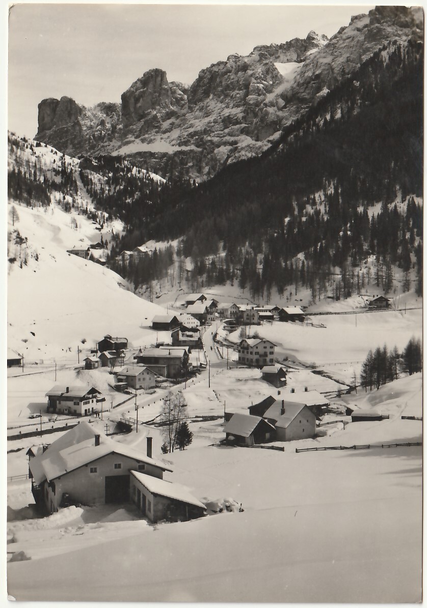 VAL GARDENA - PLAN - BOLZANO - GRUPPO SELLA - VIAGG. 1959 -10500-