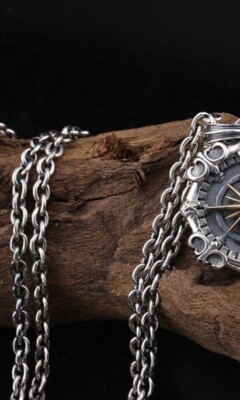 Men's Anchor Chain 60 cm 3 mm Sterling Silver 925