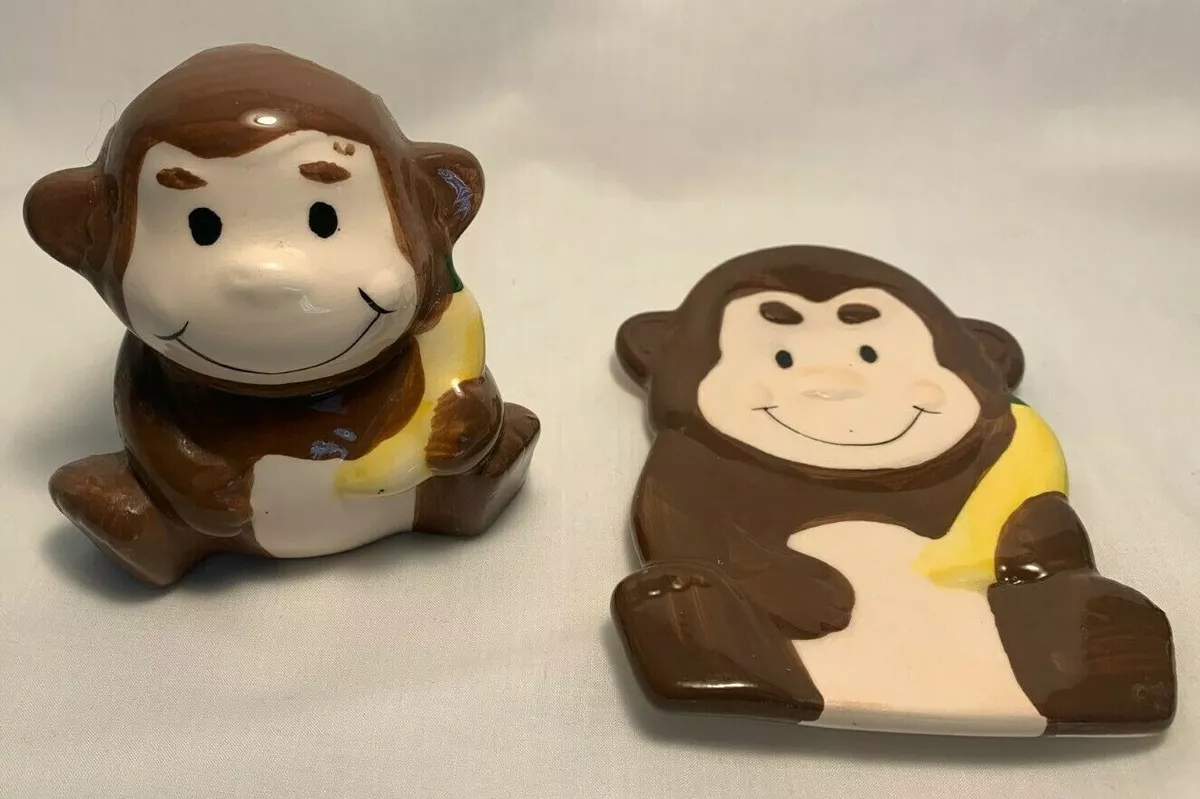 Greenbrier International MONKEY Toothbrush Holder Soap Dish
