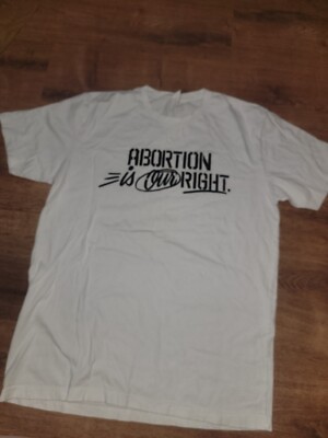 Freedom Abortion Rights Women Right Unisex Graphic T-Shirt Large #742