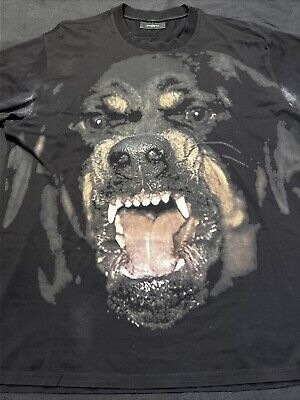 GIVENCHY ROTTWEILER PACK RARE TISCI BLACK LABEL M TSHIRT BUT GIVENCHY ROTTWEILER PACK RARE TISCI BLACK LABEL M TSHIRT BUT