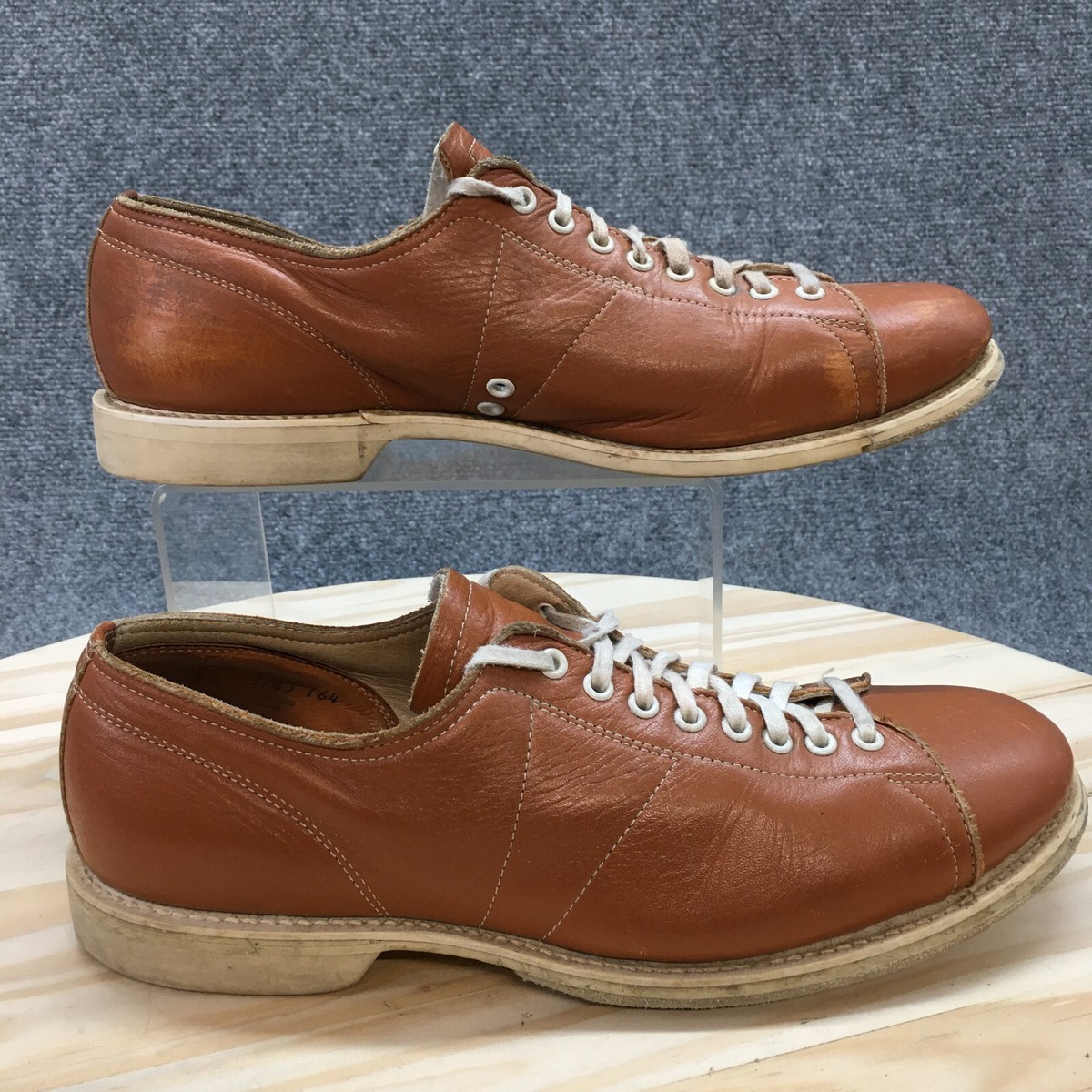 Oxford Dress Shoe in Brown Size 9.5 D Amazon.com | Wide Width Brown Oxfords for Men by La Milano  main image 3