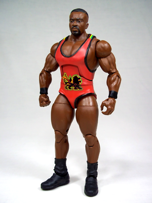 WWE Big E Langston Elite 26 Wrestling Action Figure WWF Mattel