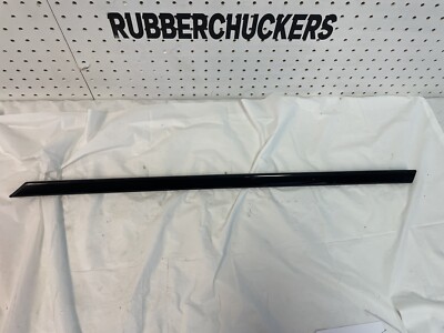 97-03 BMW 525 530 540 REAR RIGHT PASSENGER DOOR PANEL BLACK TRIM COVER MOLDING