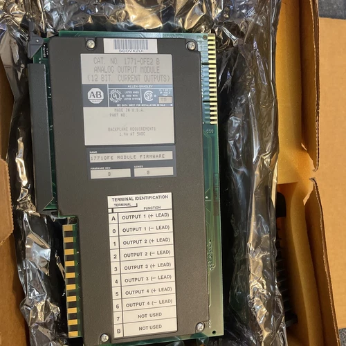 NEW Allen-Bradley 1771-OFE2 B Analog Output Module 
