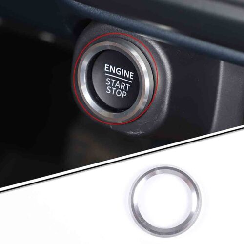Sleek Design Silver Alloy Ignition Button Trim Ring for For ford Maverick 2022 - Bild 1 von 8